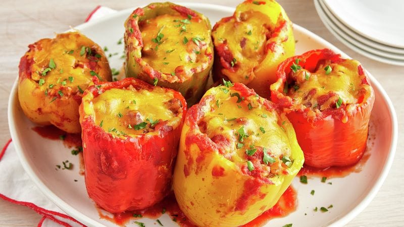 Slow-Cooker Stuffed Peppers