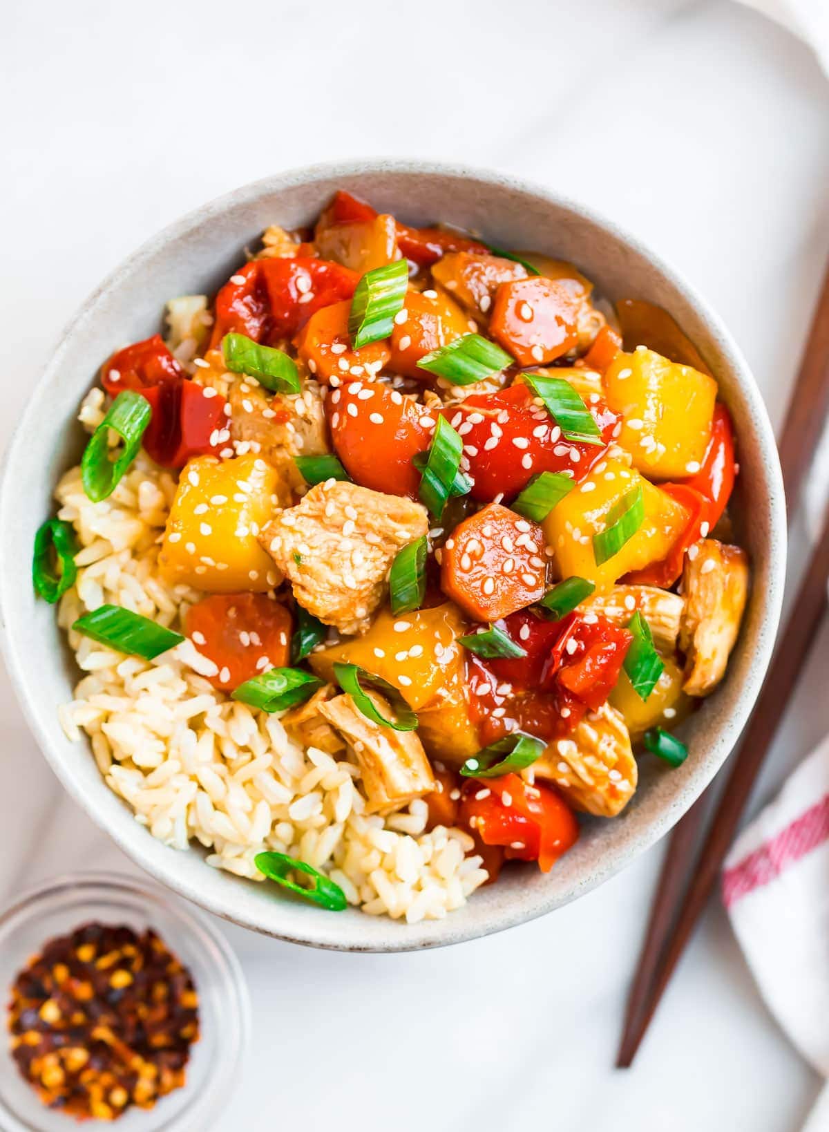 Slow Cooker Sweet and Sour Chicken
