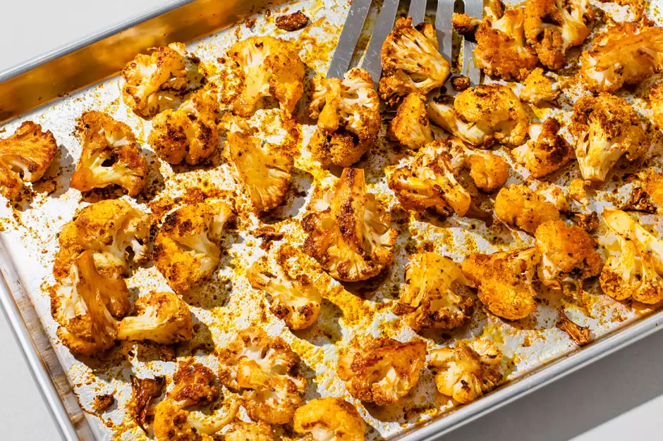 Spicy Roasted Cauliflower