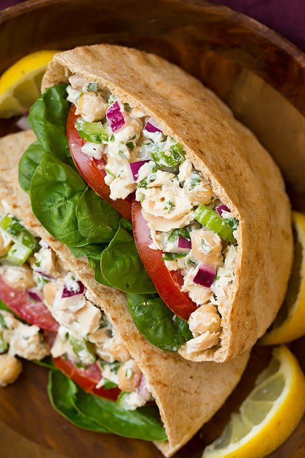 Tuna Salad Pita Pocket
