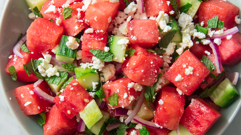 Watermelon and Feta Salad