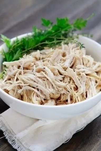 All-Purpose Shredded Crock-Pot Chicken