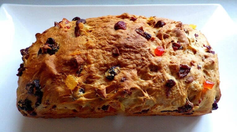 Bread Machine Breakfast Fruit Bread