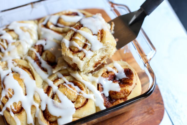 Bread Machine Cinnamon Rolls