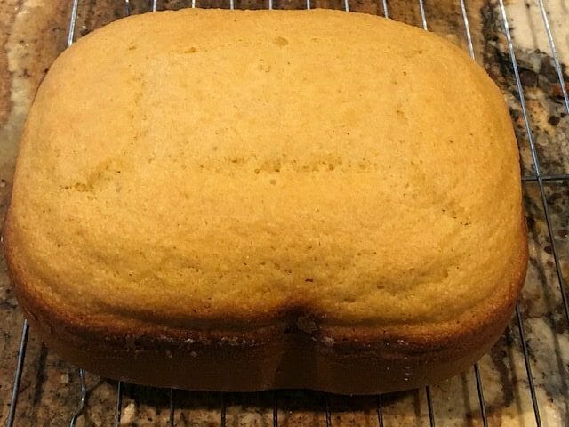 Bread Machine Cornbread