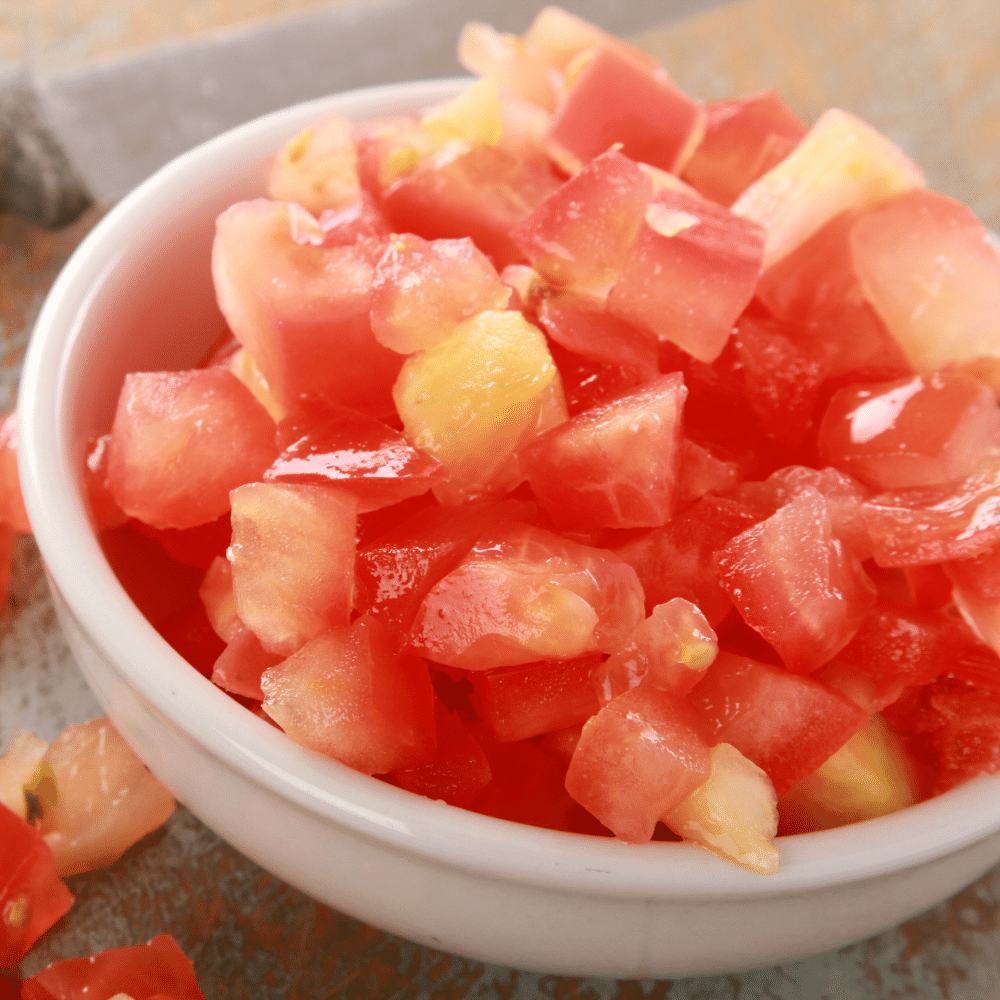 canned diced tomatoes