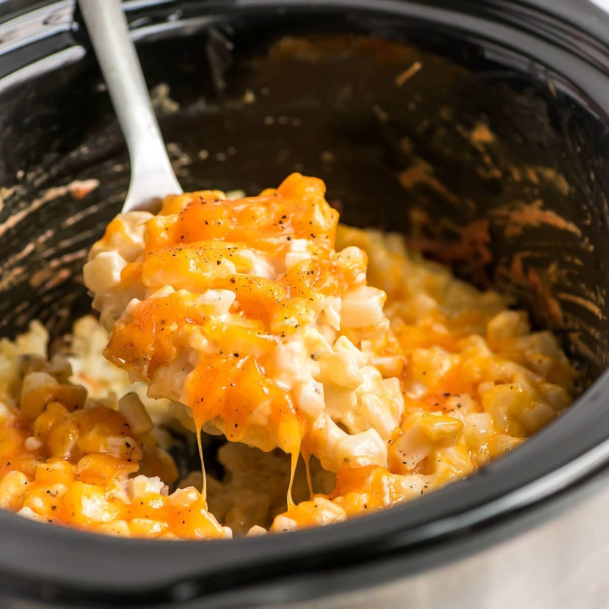 Crockpot Cheesy Potatoes