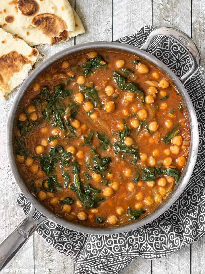 Curried Chickpeas