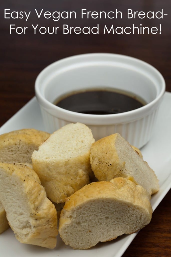 Easy Vegan Bread Maker French Bread