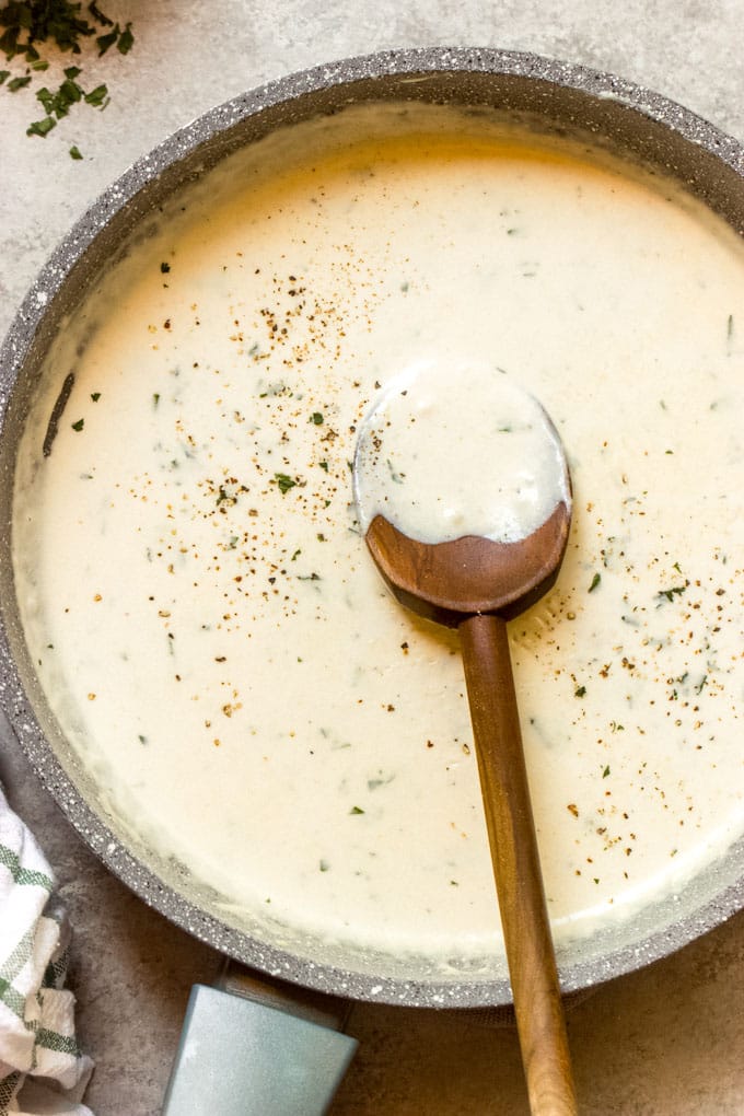 Garlic Cream Sauce