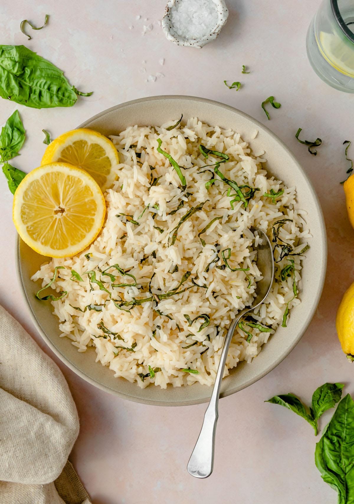 Lemon Basil Jasmine Rice