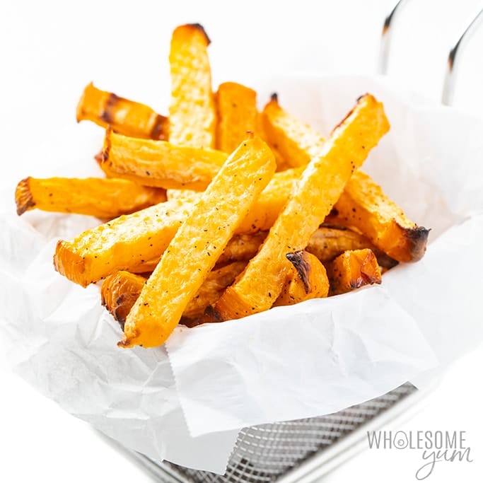 Low Carb Rutabaga Fries