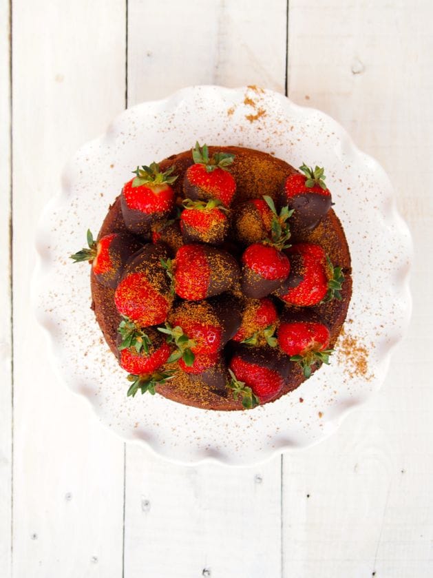 Low-Fructose Gluten Free Chocolate Cake