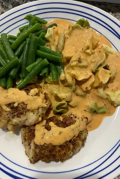 Roasted Red Pepper Cream Sauce