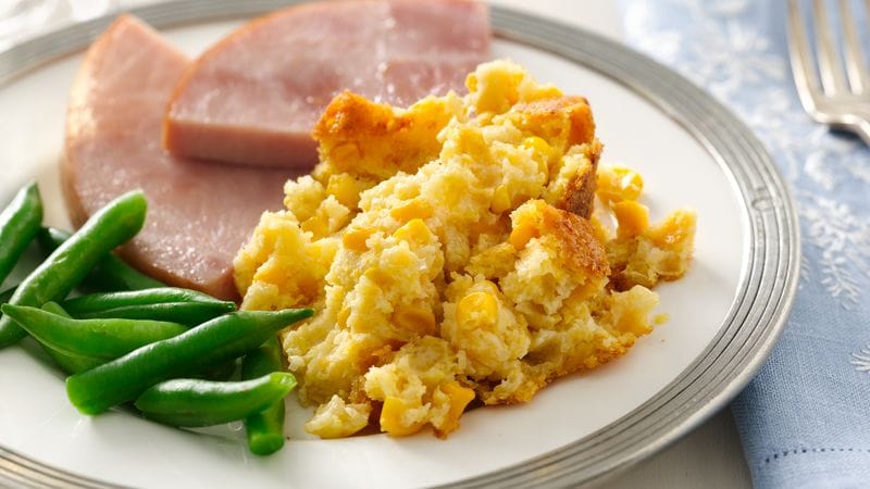 Slow Cooker Corn Pudding