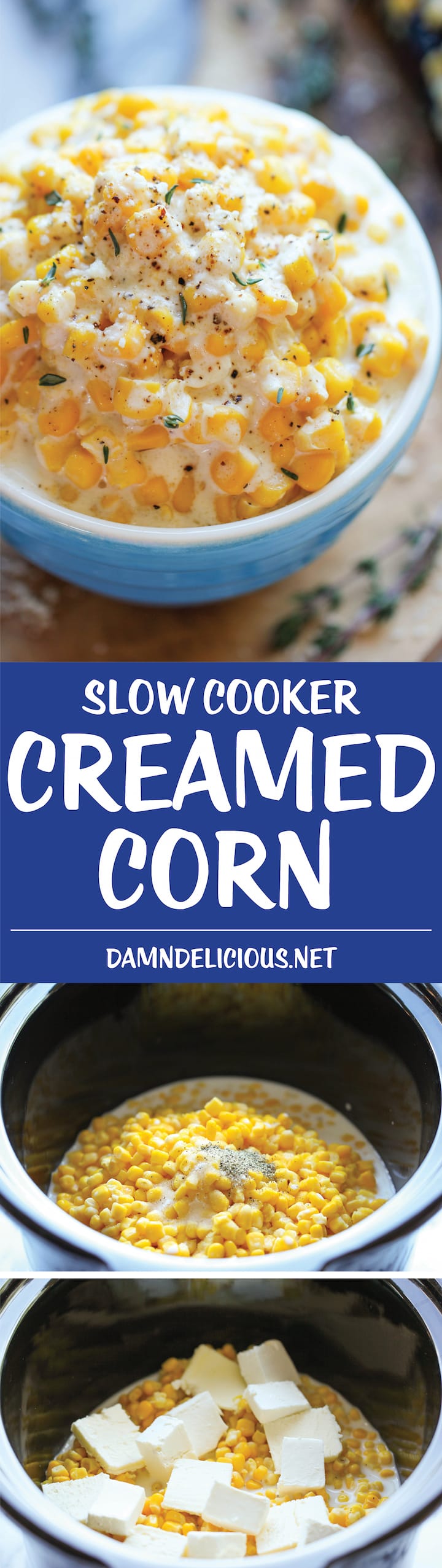 Slow Cooker Creamed Corn