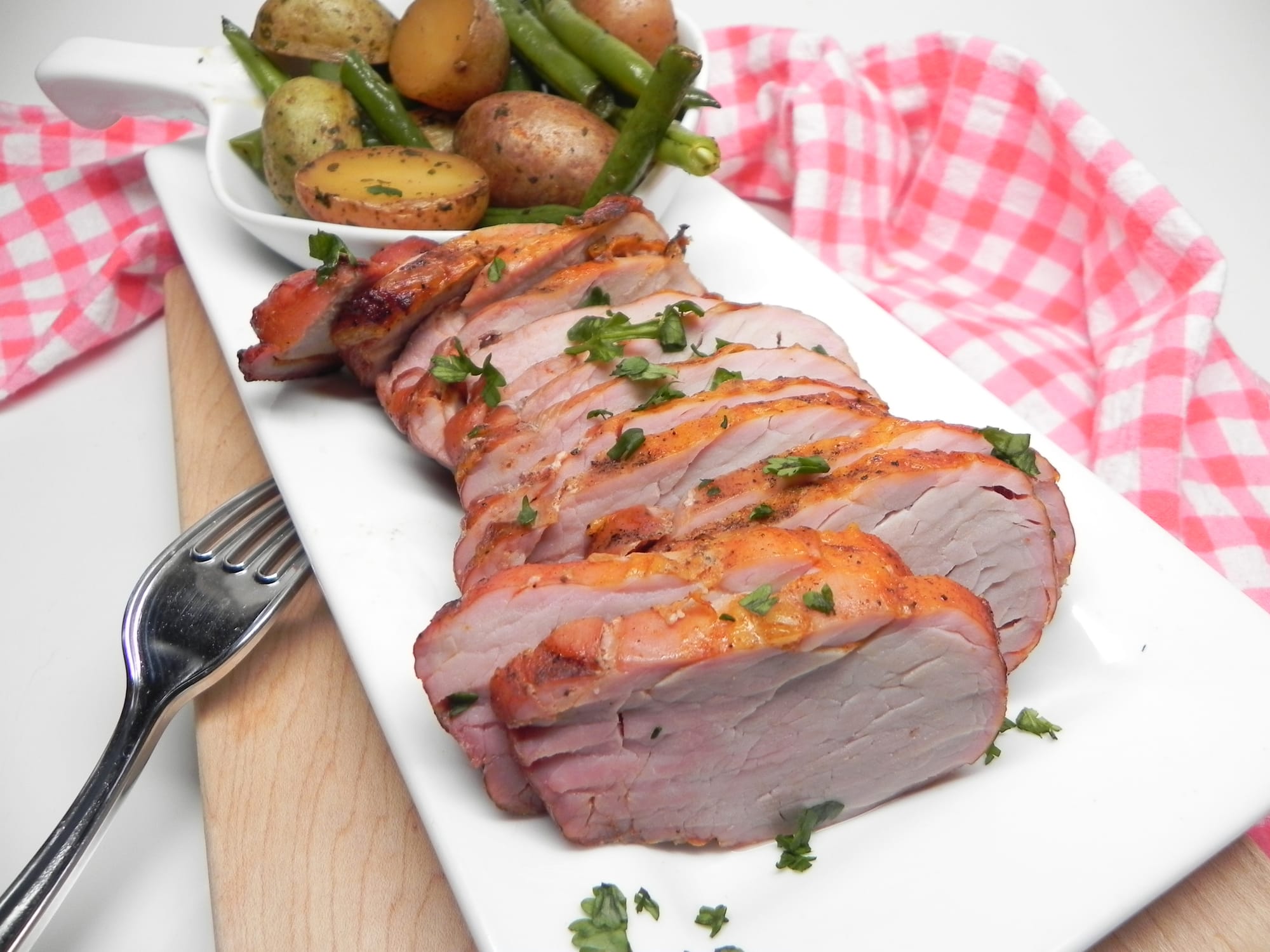 Slow Cooker Honey-Garlic Pork Loin Roast