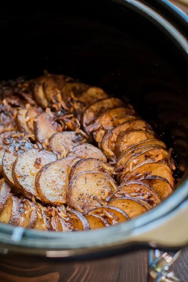Slow Cooker Lipton Onion Potatoes