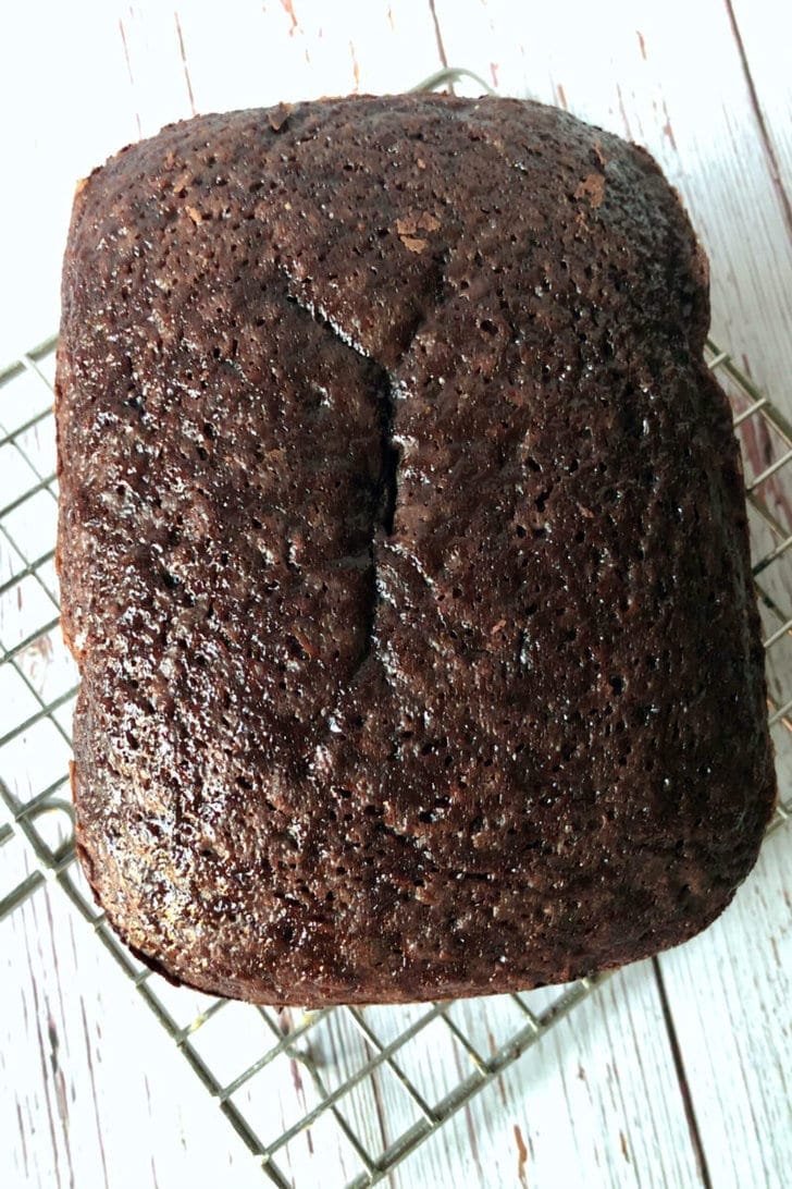 Vegan Chocolate Cake in a Bread Machine