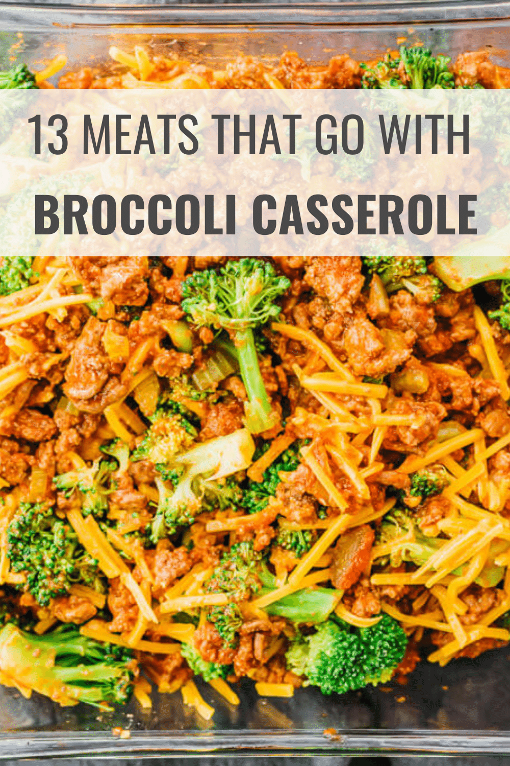 What Meat Goes with Broccoli Casserole