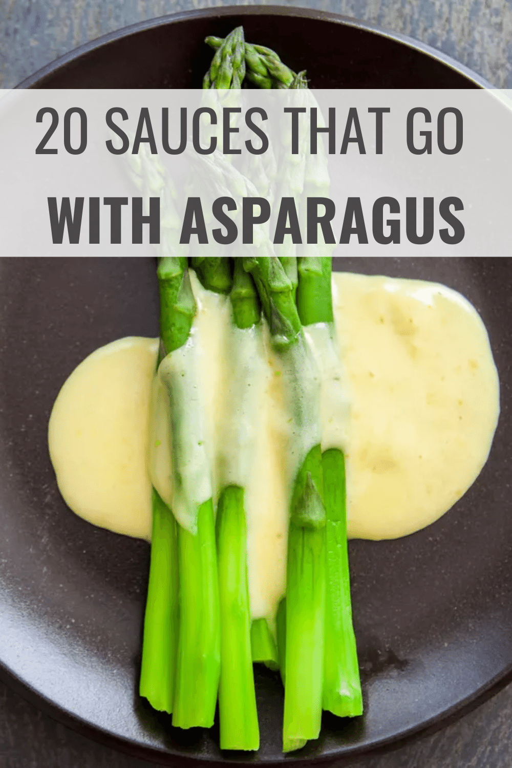 what sauce goes with asparagus