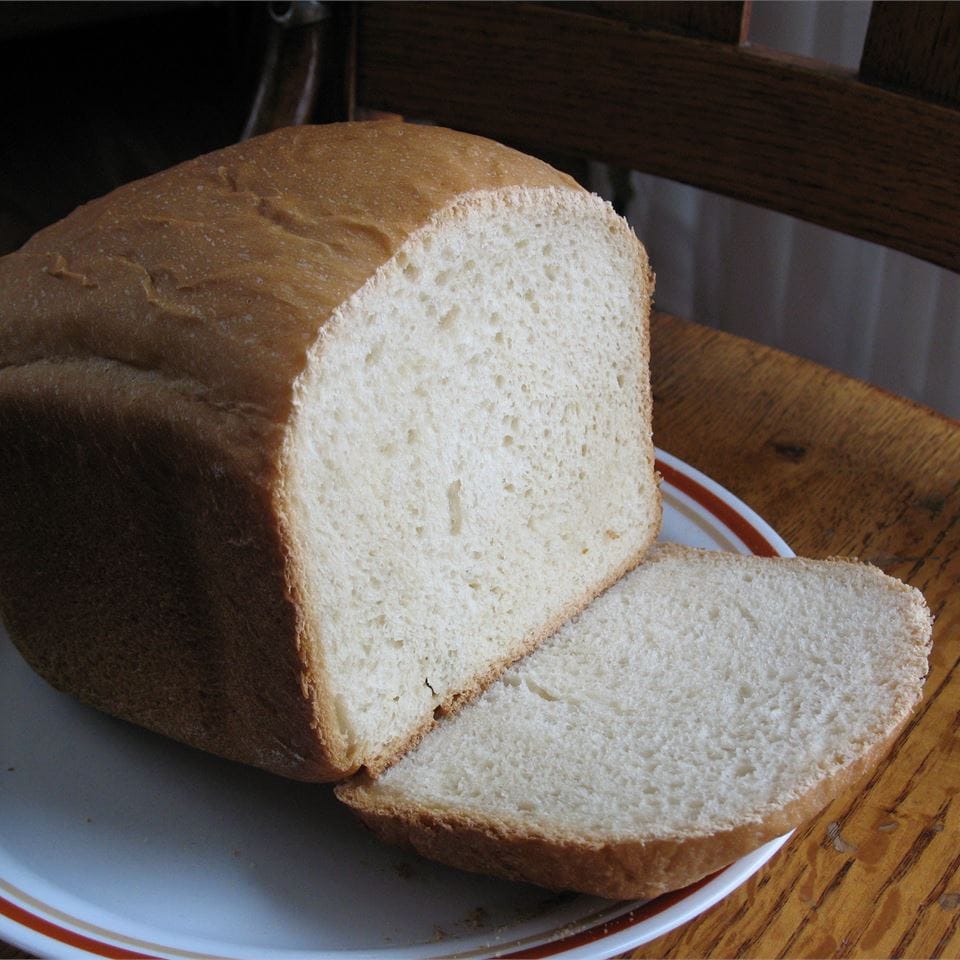 White Bread For The Bread Maker