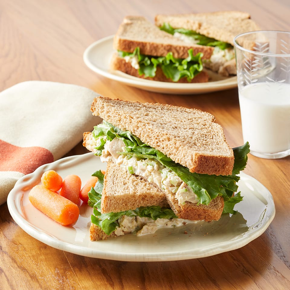 Canned Tuna Sandwich with Sweet Relish