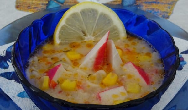 crab stick soup