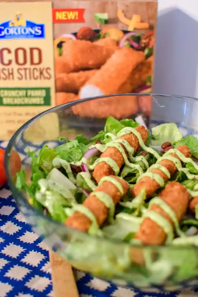 Fish Stick Salad