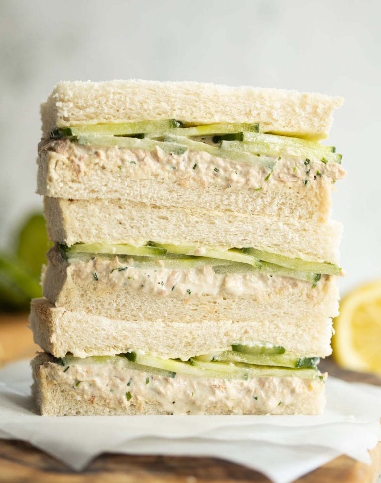 Tuna Cucumber Sandwich