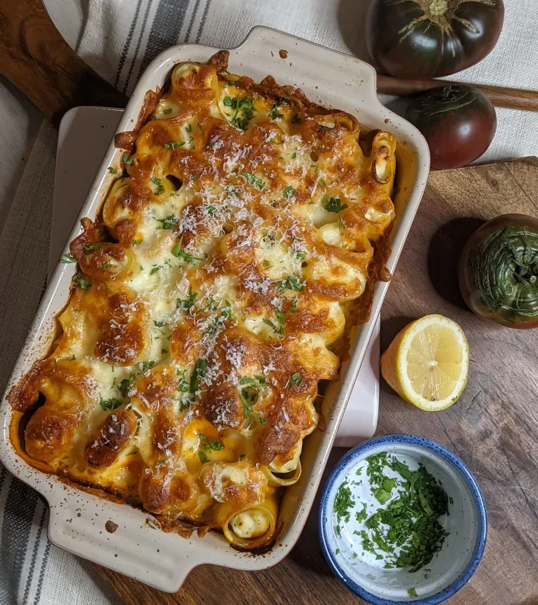 Baked Paccheri Pasta
