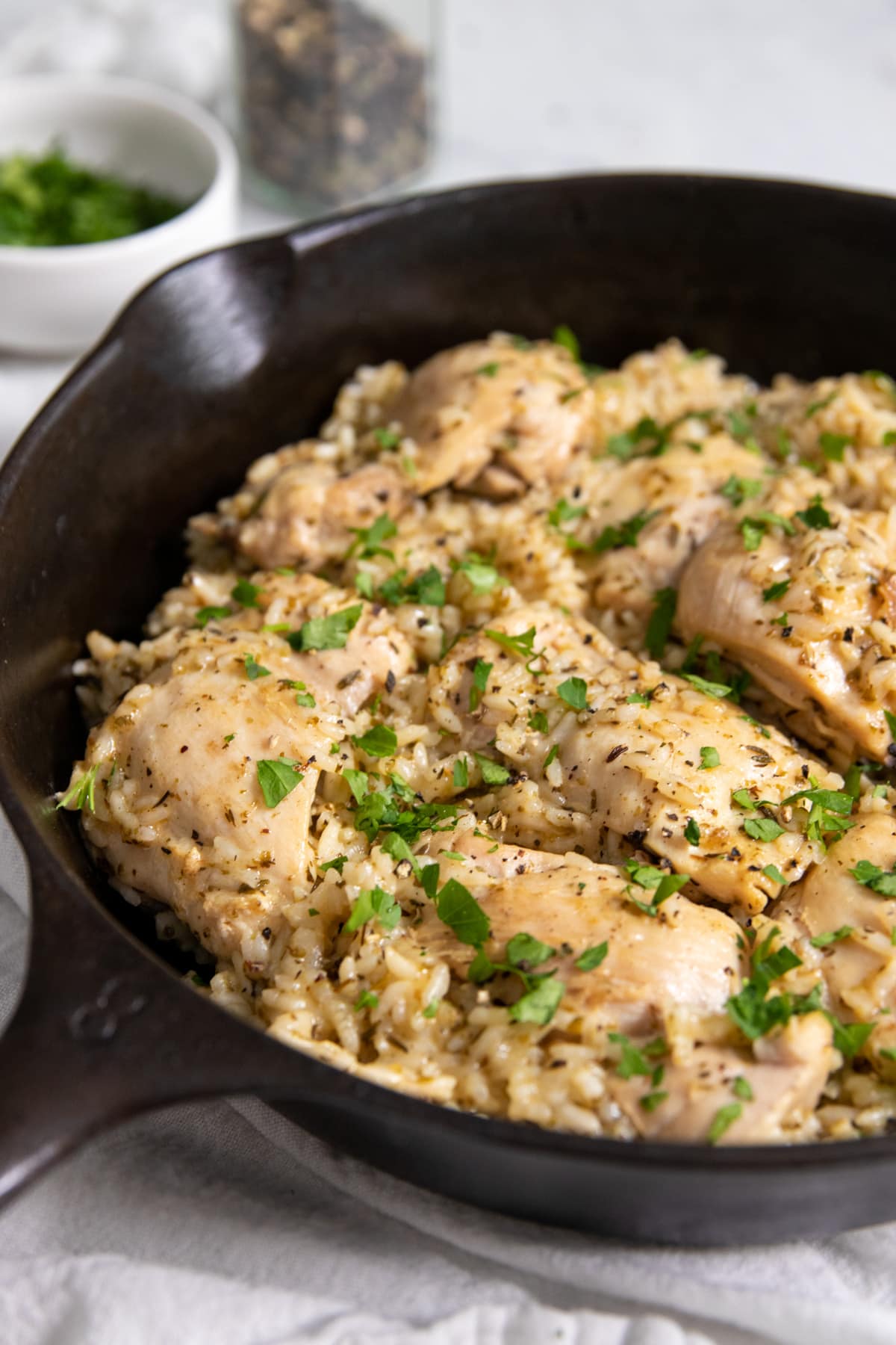 Low FODMAP Lemon Chicken and Rice