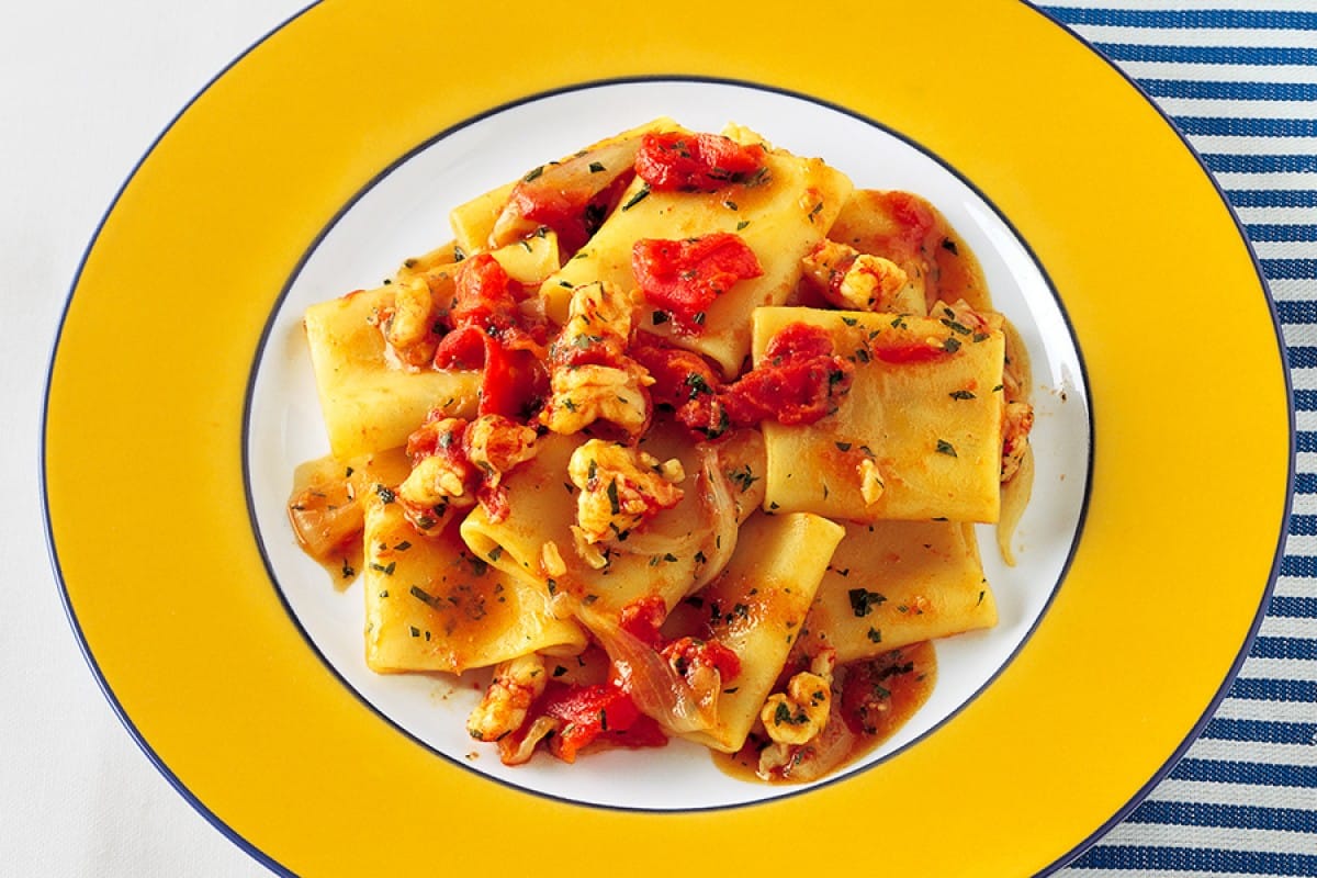 Paccheri With Shrimp