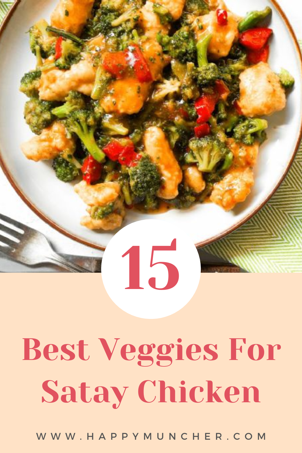 What Vegetables Go with Satay Chicken