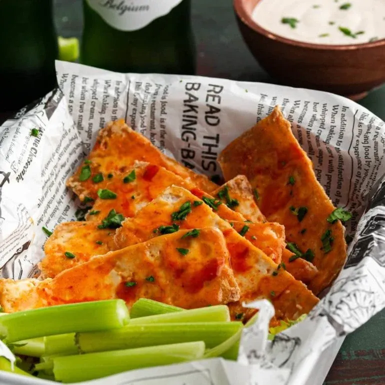 5-Ingredient Buffalo Tofu
