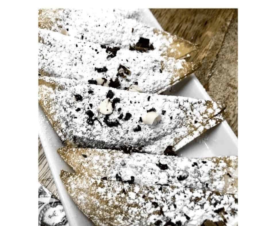 Air Fryer, Stuffed Nutella Wontons