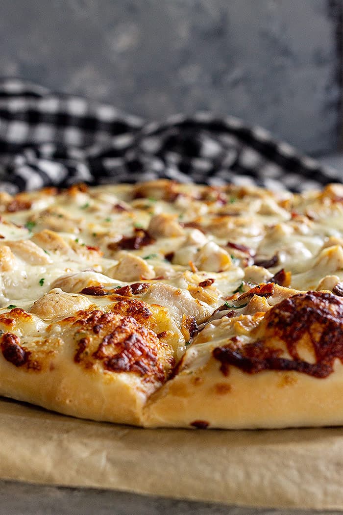 Chicken Bacon Ranch Pizza