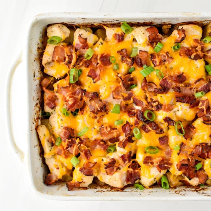 Chicken Bacon Ranch Potatoes