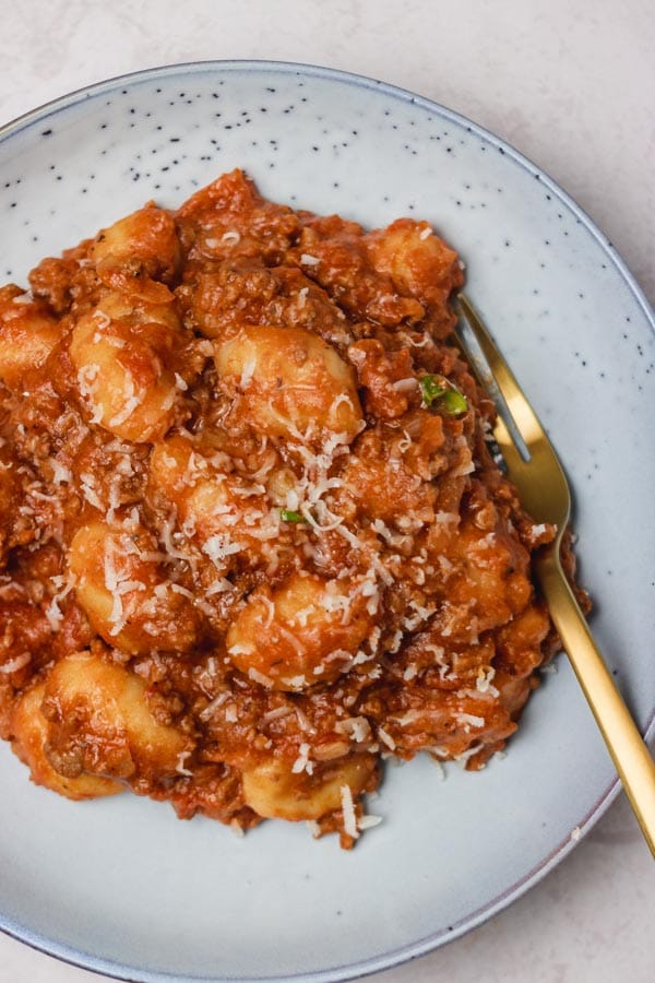 Gnocchi Bolognese