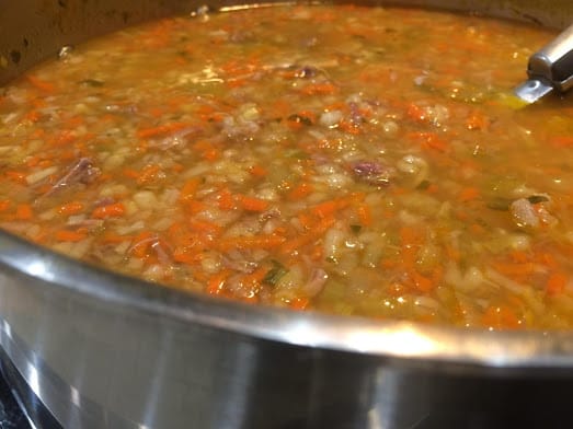 Grandma's Vegetable Beef and Barley Soup