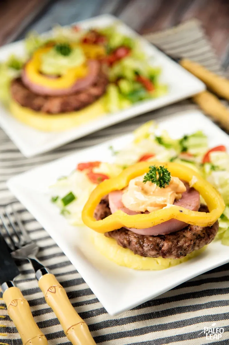 Hawaiian-Style Burgers Recipe