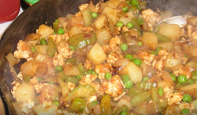 Vaguely Oriental Turkey Hash