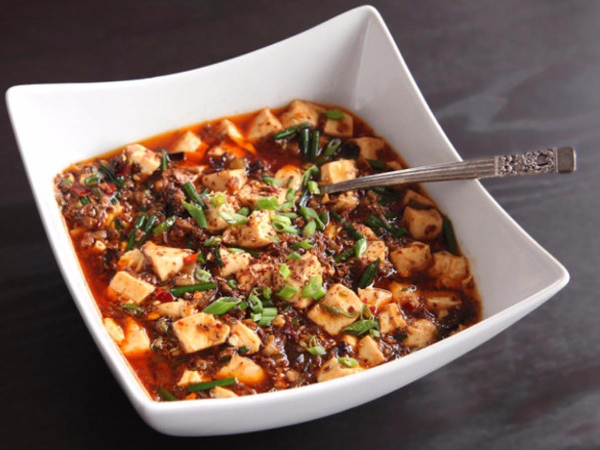 Mabo Tofu with Ground Beef