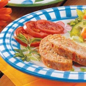 Onion and Potato Turkey Meat Loaf