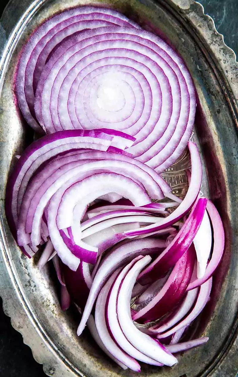 Red Onion Slices