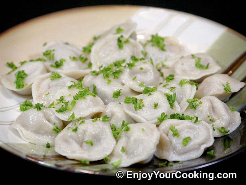 Russian Meat Dumplings (Pelmeni)