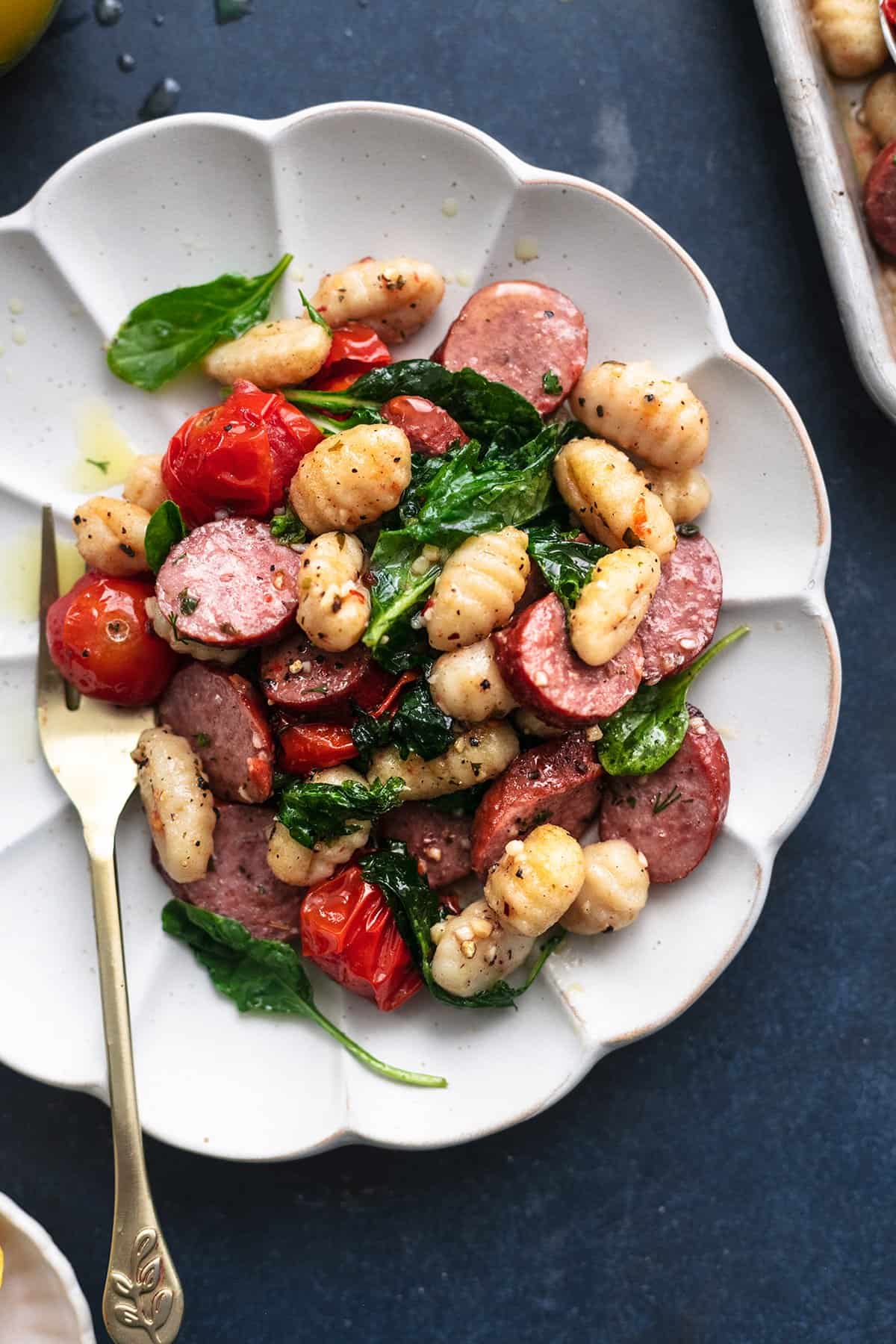 Sheet Pan Gnocchi and Sausage