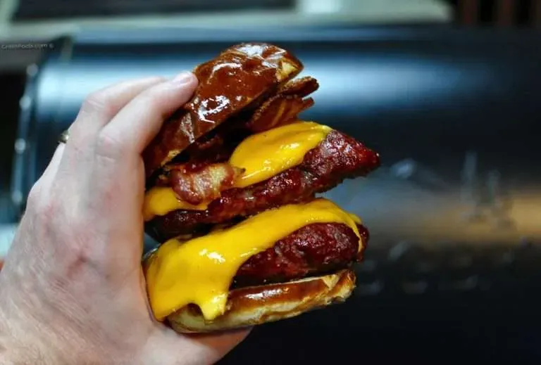 Smoked Moink Burgers