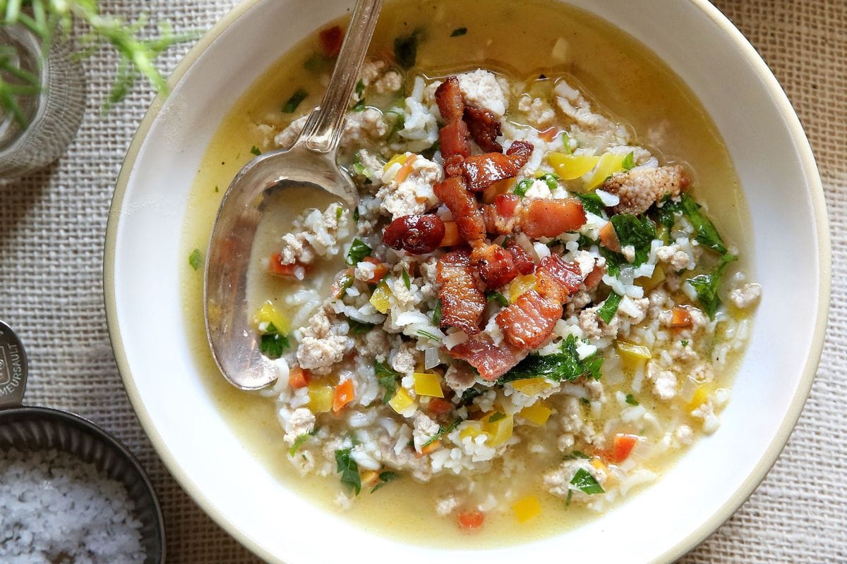 Turkey and Rice Vegetable Soup