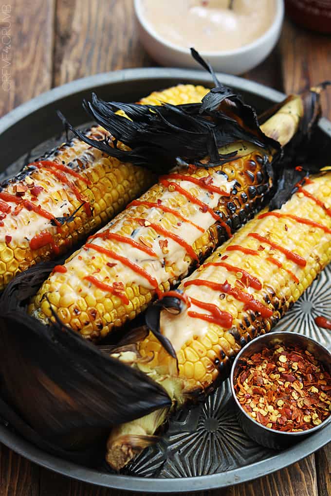 Asian Grilled Corn on the Cob